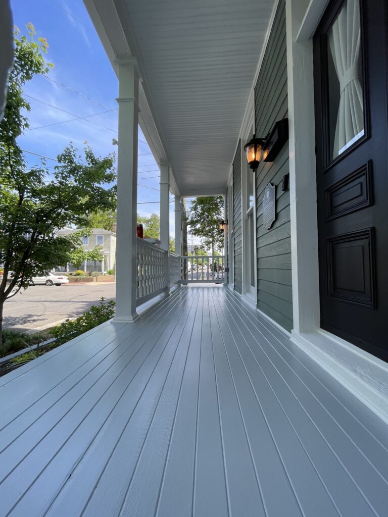 exterior deck staining painting