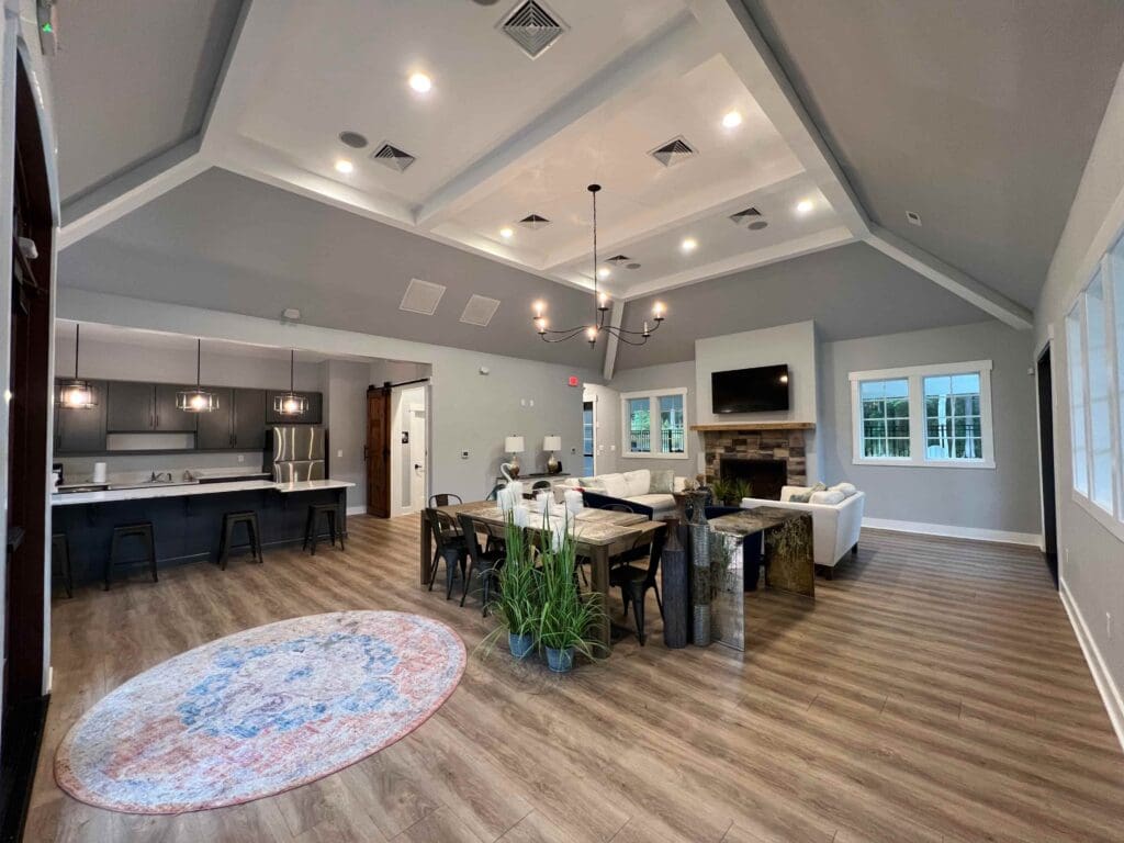 interior new kitchen cabinet painting